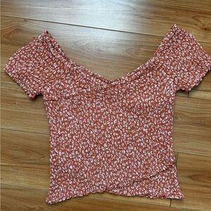 Off the shoulder XS top